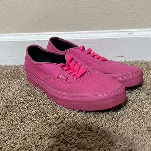 Hot pink vans
